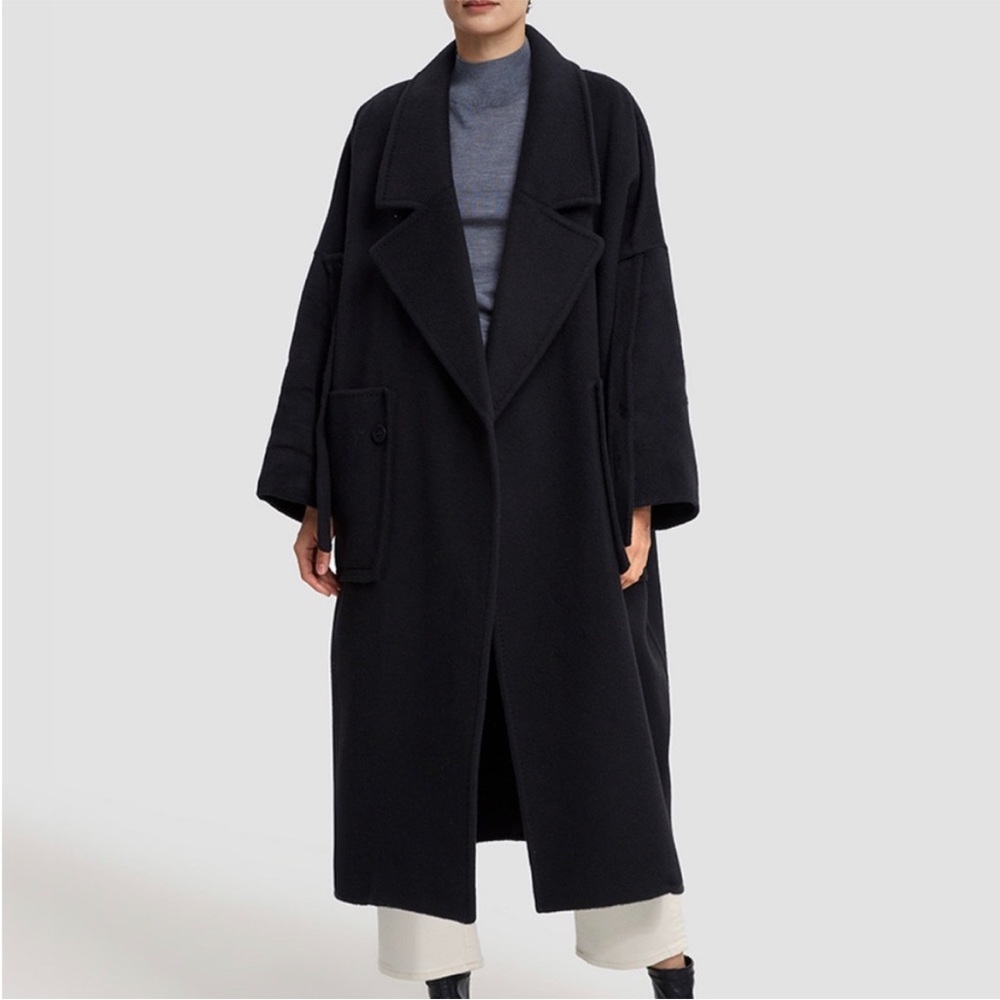 Lattelier Black wool coat